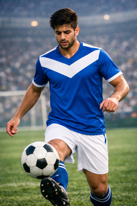 Maillot de football personnalisé pour hommes, vêtements de sport, maillot d'entraînement d'équipe, respirant, séchage rapide - Product Image 5