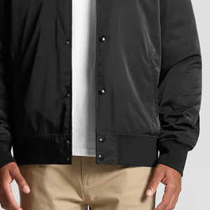 Chaqueta Bomber Deportiva de Invierno para Hombre AGNI INDUSTRY, Chaqueta de Piloto Informal, Estilo Urbano, Resistente al Viento, de Lona - Product Image 5