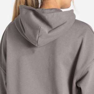 Hot Selling Autumn Solid Eco-Friendly 100% Cotton Hooded Heavyweight Hoodie <b>Joggers</b> Set for Men Casual Sport Tracksuit - Product Image 6