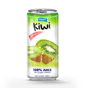 Bebida Tropi Juice 330ml Lata Corta de Aluminio 100% Puré de Fruta Saborizado Bajo en Grasa Esterilizado Recién Exprimido 5 Brix Guayaba Sandía - Product Image 1