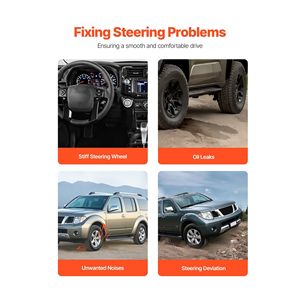 Ensemble crémaillère de direction assistée hydraulique avec soufflet de protection compatible Nissan Frontier 2ème génération 2005-2020 - Product Image 6