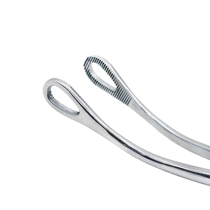 Pinces à éponges manuelles professionnelles en acier inoxydable, réutilisables, certifiées CE, instrument chirurgical - Product Image 2
