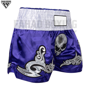 Shorts de Muay Thai pour hommes, imprimés, vêtements de boxe et d'arts martiaux, extensibles, respirants, séchage rapide, légers, vêtements de combat - Product Image 3