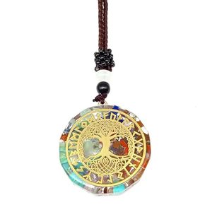 Collar de Cristal Natural para Hombres y Niños - Cadena de Cuerda Ajustable de 30 Pulgadas por Axis Mundi - Product Image 3