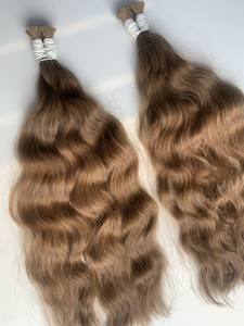 Extensions de cheveux humains vierges 100% vietnamiens, super double drawn, couleur naturelle, lisses, en vrac pour la vente en gros - Product Image 6