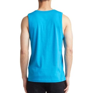Camiseta Deportiva de Algodón Tejido para Hombre, Transpirable, de Secado Rápido, Sin Mangas, para Viajes, Gimnasio, Fitness y Culturismo - Product Image 3