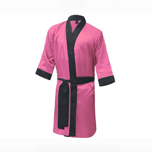 Custom Logo Boxing Gown OEM ODM Premium Quality <b>Satin</b> Boxing Walkout <b>Robe</b> Manufacturer and Wholesale Supplier - Product Image 3