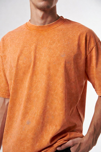 Camiseta Premium Personalizada con Estampado DTG, Oversize, con Lavado Ácido y Efecto Desgastado, Corte Holgado, con Hombros Únicos, Precio Mayorista - Product Image 3