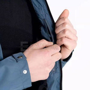 Chaqueta Cortavientos de Nailon 100% Resistente al Viento, Último Diseño, Chándal Cortavientos con Logotipo Personalizado, Talla Grande para Hombre - Product Image 4