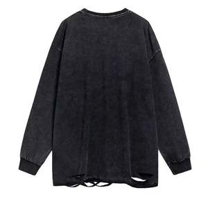 เสื้อฮู้ดดี้ทรงใหญ่สไตล์วินเทจสำหรับผู้ชาย คุณภาพพรีเมียม ทรงปกติ ผ้าฝ้าย 100% แฟชั่นฤดูหนาว ปรับแต่งได้ - Product Image 2