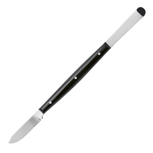 Couteau à cire, manche en plastique noir, grand modèle, 180 mm, instrument dentaire double-embout pour sculpture de cire en laboratoire dentaire - Product Image 5