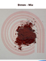 Colorants Anmol marron, mélange de colorants solubles avec pH 6-8 pour applications sur peinture et textiles, provenant du Gujarat
