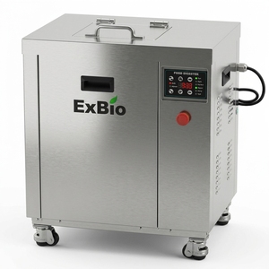 Exportador Mundial de Máquinas de Compostaje de Acero Inoxidable, Capacidad de 25 kg/día, Uso Doméstico y Comercial, Compostaje de Residuos de Alimentos - Product Image 1