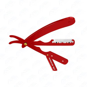 Navaja de Barbero de Hoja Recta para Uso en Salón, Acero Inoxidable Duradero, Cuchilla de Afeitar Plegable Profesional, Ecológica y Reutilizable - Product Image 2