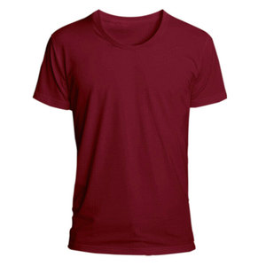 T-shirt pour homme en coton premium, couleur unie, col rond, tissu doux pour un confort quotidien - Product Image 2