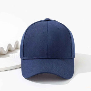 Gorras de Béisbol Azul Marino de 6 Paneles con Logotipo Personalizado 2026, con Patrón Personalizado y Cierre de Hebilla Metálica - Product Image 2