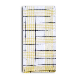 Serviette de cuisine à carreaux 100 % coton, design personnalisé, prix d'usine, vente en gros. - Product Image 2
