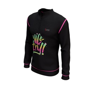 Venta al por mayor impresión sudaderas Negro hombres logotipo personalizado deportes colorido diseño Sudadera con capucha - Product Image 2