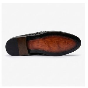 Wholesale Men's Leather <b>slippers</b> High-Quality SlipOn Shoes with Elegant Design for Office Casual Formal & Leisure Wear in Winter - Product Image 3