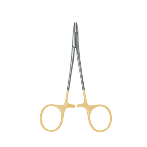 Porte-aiguille Derf Perma Sharp 11,5 cm, instrument chirurgical dentaire en acier inoxydable, outil de suture de précision, kit professionnel - Product Image 1