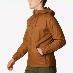 เสื้อแจ็คเก็ตกันลมไนลอนทนทานสำหรับผู้ชาย สไตล์ไฮสตรีท มีฮู้ด ซิป น้ำหนักเบา เพื่อความสบายและความอเนกประสงค์สูงสุด - Product Image 2