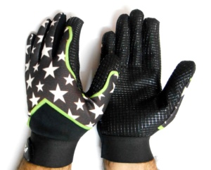 Guantes de Bateo de Béisbol Profesionales Coloridos, Diseñados con Palma de Cuero Vacuno 100%, Colores Personalizados con Logotipo, Cierre de Gancho y Bucle - Product Image 2