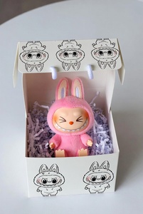 Custom Free Sample Logo Cajas <b>Pink</b> De Regalo Purple Color Cosmetic Corrugated - Product Image 1