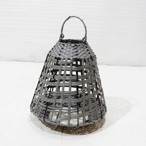 Portavelas de Plástico Resistente a la Intemperie con Diseño de Cono y Tejido de Rejilla Gris, de Primera Calidad - Product Image 6