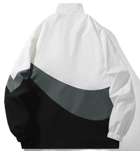 Veste coupe-vent pour homme en gros, mode décontractée, logo personnalisé, coupe ajustée, imperméable, vêtements de sport d'extérieur pour homme - Product Image 6