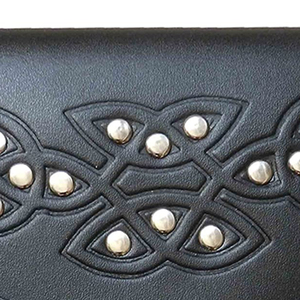 Sporran écossais traditionnel avec broderie élégante et pompons, parfait pour les tenues formelles, Sporran en tartan avec OEM ODM - Product Image 6