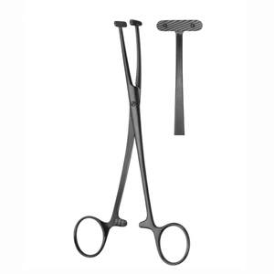 Forceps à flancs scalaires Willett 185 mm - Forceps de dissection et d'enucleation en acier inoxydable - Product Image 1