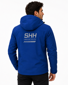 Chaqueta Softshell Impermeable para Hombre, Cortavientos, Ropa de Trabajo para Exteriores, Logotipo Personalizado, Cierre Completo, Transpirable, Ecológica, con Estampado - Product Image 5