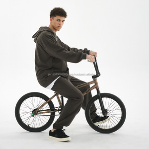 Alta calidad bajo OEM MOQ personalizado 16 colores 360g 100% algodón tallas grandes hombres sudaderas con capucha ropa de hombre - Product Image 3