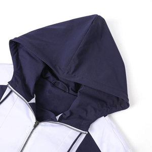 Veste coupe-vent personnalisée de l'Université d'État de Jackson, bleu marine, vêtements universitaires en gros, légers, fabriqués directement en usine - Product Image 5
