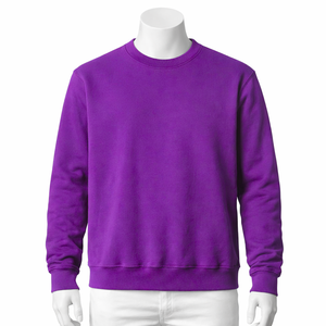 Men's Cotton Zipper-Up Sweatshirt Hoodie Long Sleeve Breathable Fleece <b>Design</b> Crew Neck Oversized Fit Custom Logo Printing - Product Image 2