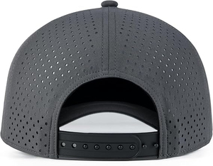 Casquette de baseball pour homme OEM CUSTOM, séchage rapide, maille découpée au laser, visière incurvée, fermeture snapback, haute qualité Fortleo - Product Image 4