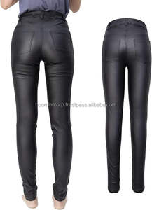 2024 New Arrivals 100% Original Genuine Cowhide <b>Leather</b> <b>Pants</b> for <b>Men</b> Anti-Wrinkle and Breathable Casual Biker <b>Leather</b> <b>Pants</b> - Product Image 2