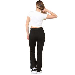 Custom Plus Size Women Bootcut Stretch Denim Jeans Mid Rise Regular Fit Flare Bottom 100% Cotton Waterproof Eco-Friendly Casual - Product Image 2