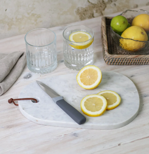 Nueva Tabla de Cortar Cuadrada de Mármol para Frutas y Verduras, 1.5 cm de Grosor, Apta para Lavavajillas, Sostenible, Artesanía Natural - Product Image 1