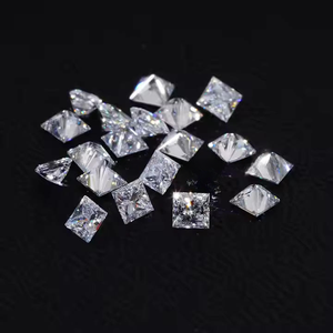 Diamante suelto cultivado en laboratorio con claridad VVS, color D, corte princesa, peso de 3.00 a 3.75 mm, diamantes naturales sueltos certificados por IGI - Product Image 1