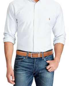 Cinturón de Cuero Genuino Ajustable y Cómodo para Hombre, con Hebilla Deslizante - Product Image 5