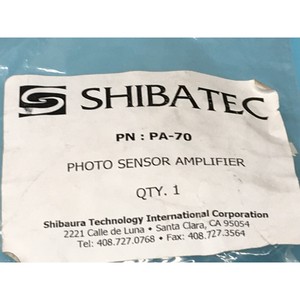 เครื่องขยายสัญญาณเซ็นเซอร์ PA-70 shibatec อุปกรณ์เซมิคอนดักเตอร์และชิ้นส่วนดั้งเดิมระดับโลกที่143269เชื่อถือ - Product Image 6