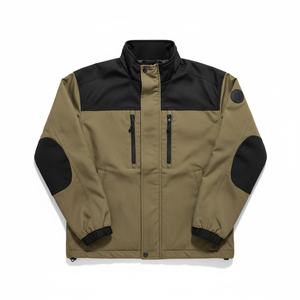 Custom Logo Hunting <b>Jacket</b> Four Way Stretch Fabric Water Repellent Finish Professional Grade Outdoor Adventure Clothing - Product Image 1