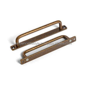 Tirador de metal personalizado ideal para proyectos de ferretería de muebles de cocina, cajones y armarios a medida - Product Image 2