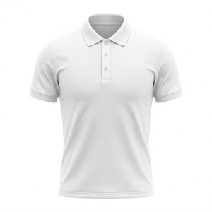 Camiseta Deportiva de Jersey Sólido para Hombre, al por Mayor, con Logotipo Personalizado, Tallas Grandes, Secado Rápido, Transpirable, Ajuste Atlético, para Golf - Product Image 1