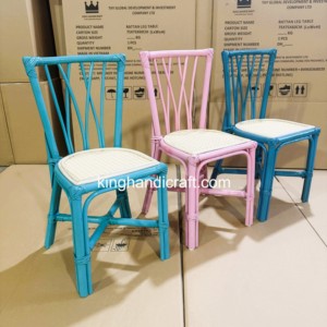 Sillas Infantiles de Ratán Natural Personalizadas para Negocios de Alquiler, Fiestas de Cumpleaños y Bodas, Muebles Hechos a Mano, Proveedor OEM ODM - Product Image 5