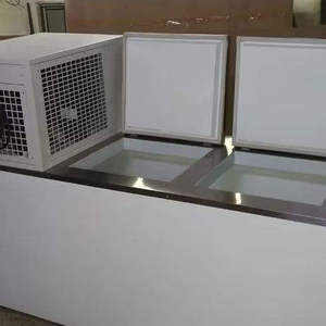 Dispensador profesional de postres congelados para mostrador con sistema de refrigeración silencioso para delicias lácteas cremosas en cafeterías y restaurantes - Product Image 2