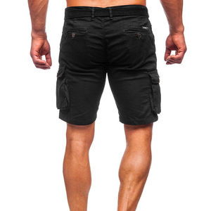 Pantalones Cortos Cargo de Algodón Grueso para Hombre, Diseño Personalizado de Alta Calidad con Logotipo Impreso, Estilo Casual Holgado, Ropa Urbana, Venta al Por Mayor - Product Image 3