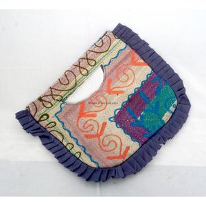 Indian Fashion Bohemian Style Designer Women kantha Clutch Messenger Shoulder Bag Handmade Lightweight Large Travel Daily - Product Image 4