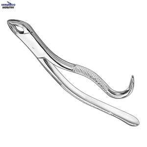 Forceps d'extraction manuels personnalisés de marque, modèle américain argenté, certifiés CE - Product Image 1